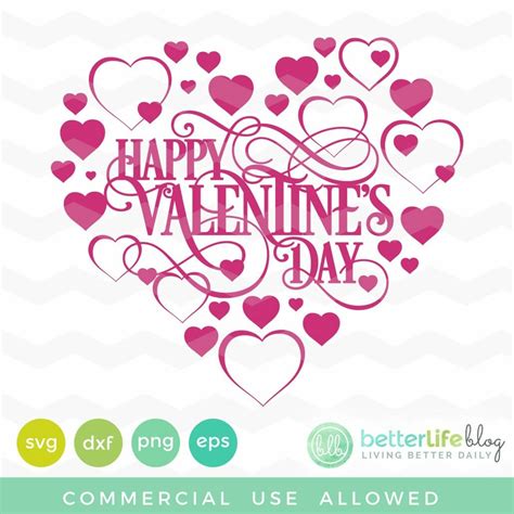 Download Free Valentine's Day Files Cut Files